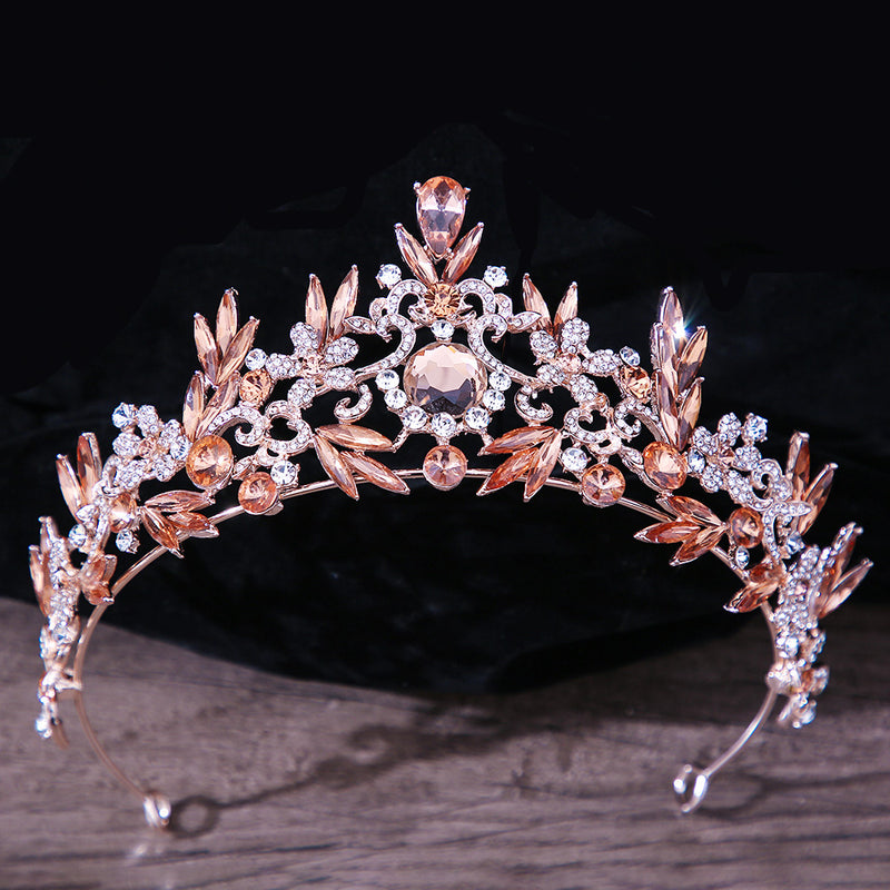 Bridal Headdress Rhinestone Mitzvah Crown Chells Trendy Boutique
