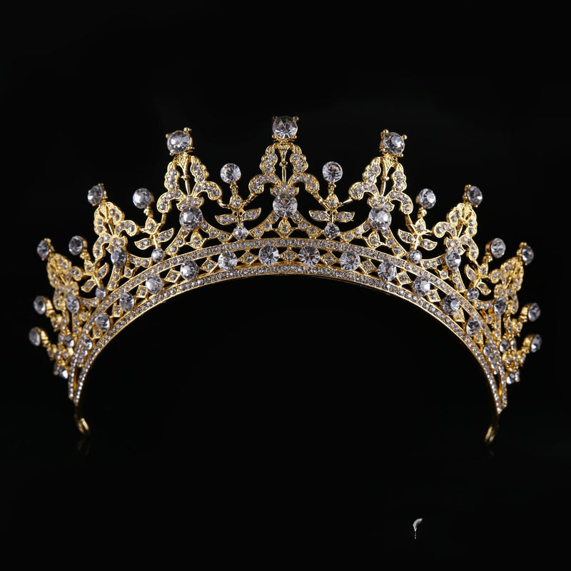 Queen Bridal Wedding Crown Headdress Chells Trendy Boutique