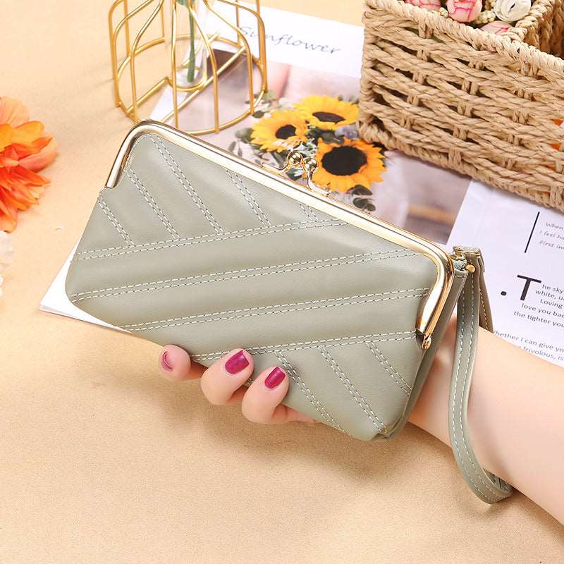 Mobile Phone Bag Lady Leather Pu Wallet Wallet Fashion Chells Trendy Boutique
