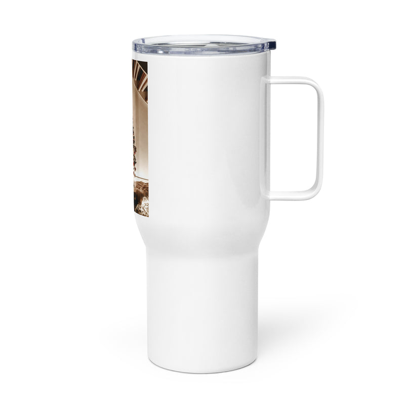 Travel mug with a handle Chells Trendy Boutique